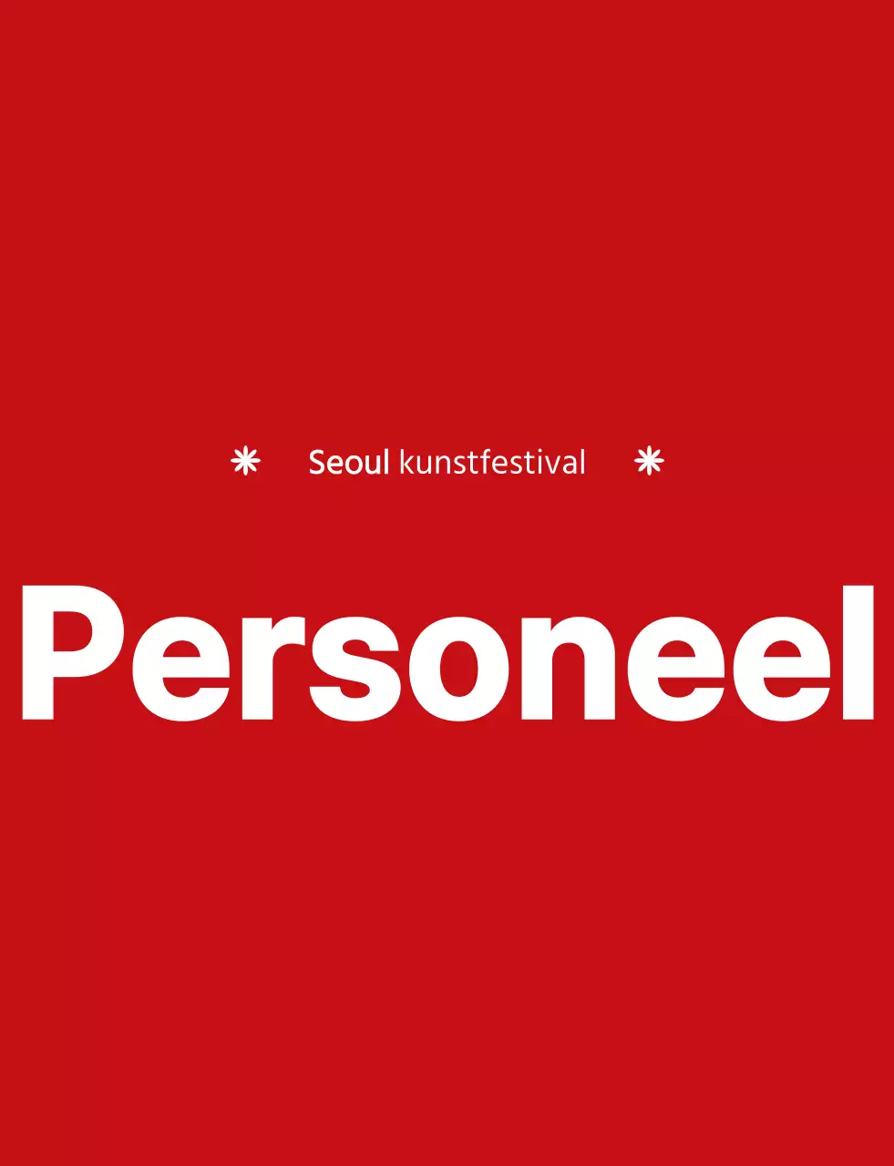 rood en wit eenvoudig kunstenfestival symbool pictogram logo stijl cultureel festival personeel