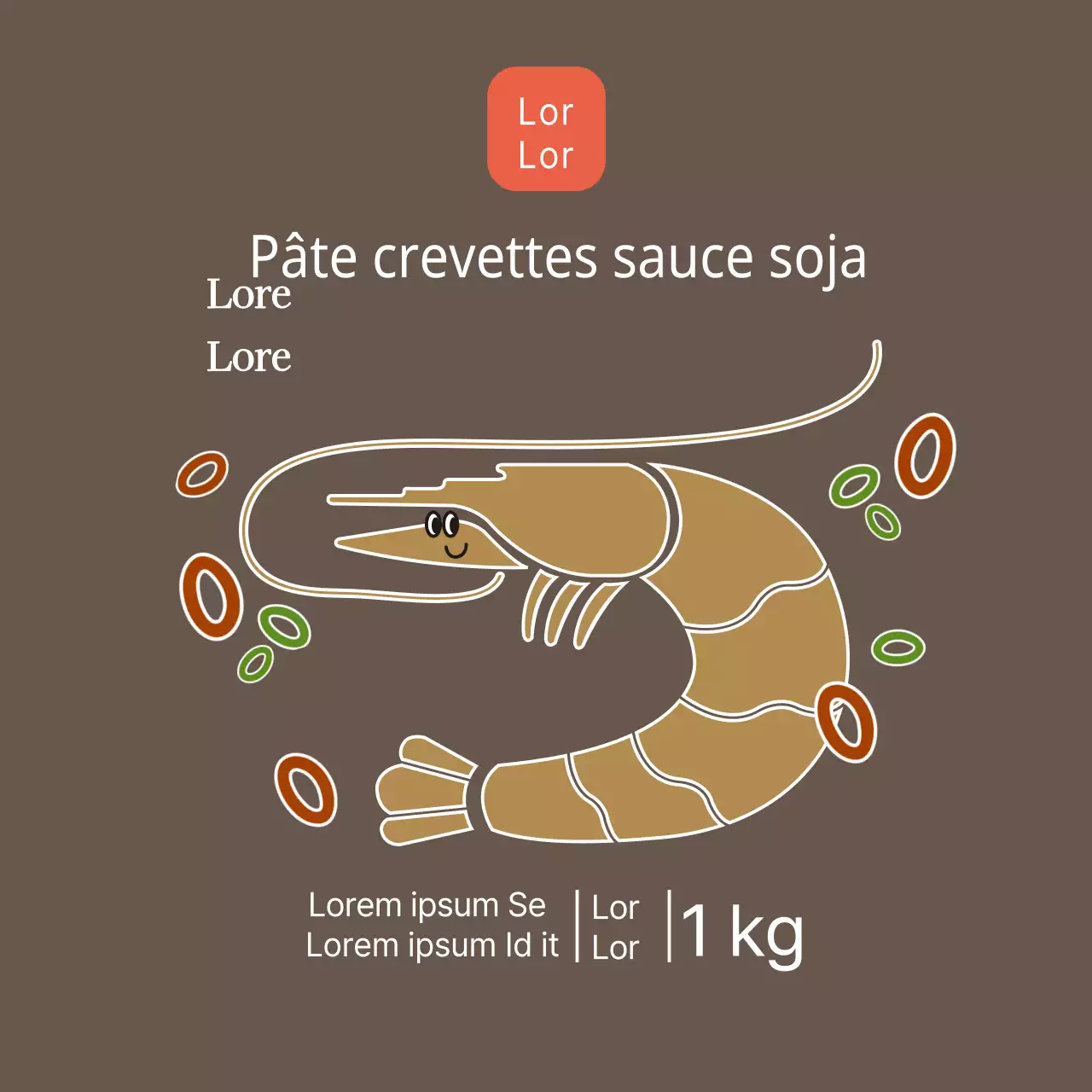 Fruits de mer Sauce soja pâte de crevettes