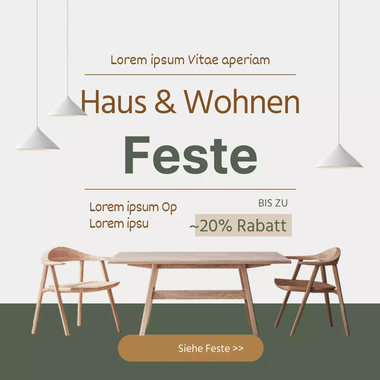 Green and Tidy Home Living Festival - Sparveranstaltung