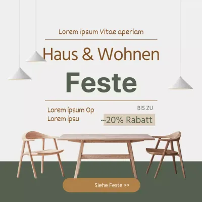 Green and Tidy Home Living Festival - Sparveranstaltung