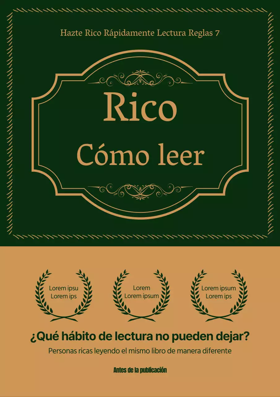 Libros en un concepto de marco de puntos de oro