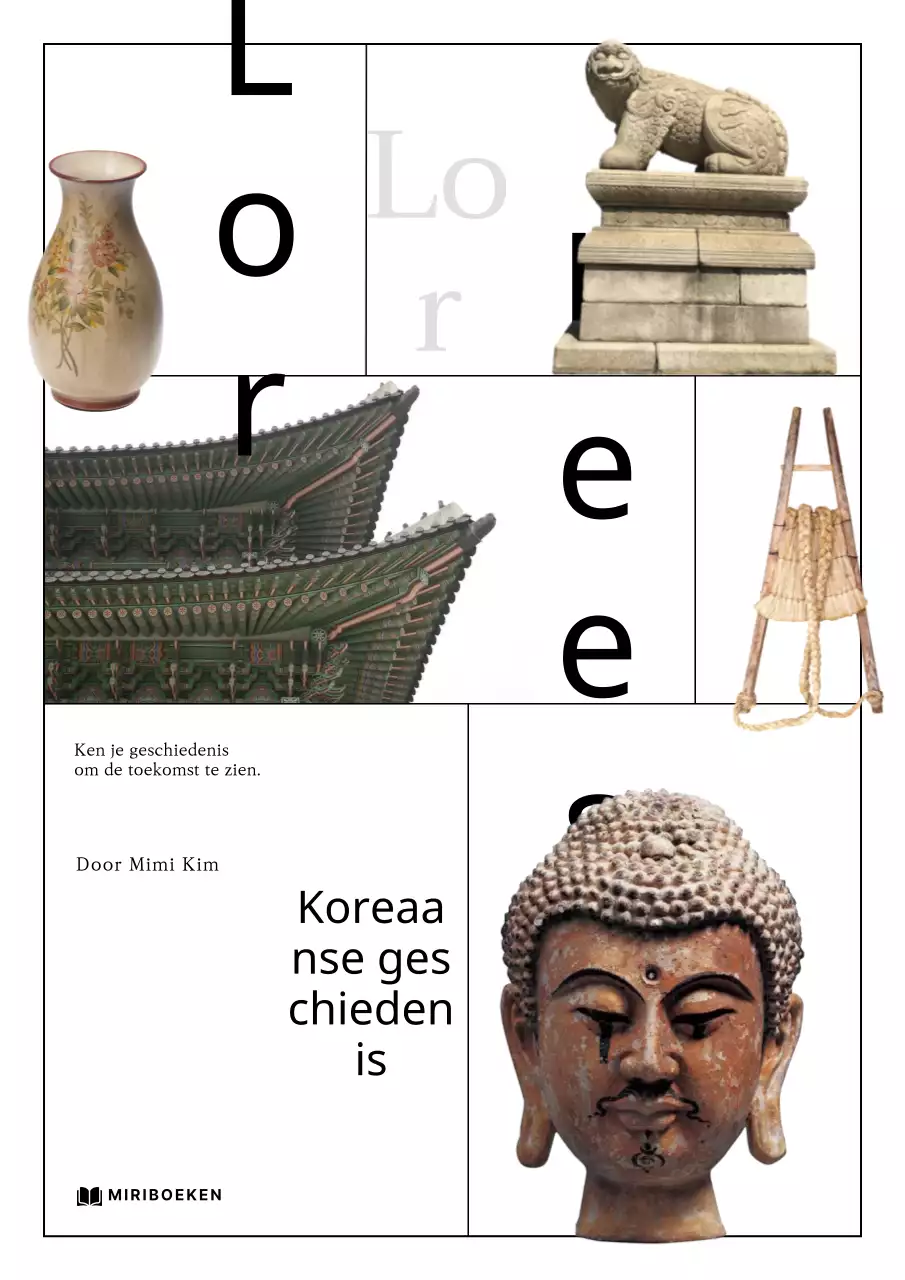 Witte en eenvoudige Koreaanse geschiedenis