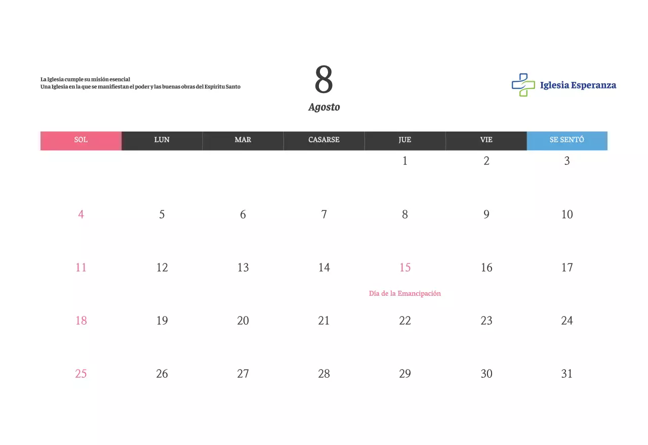 Caligrafía fotográfica blanca Iglesia