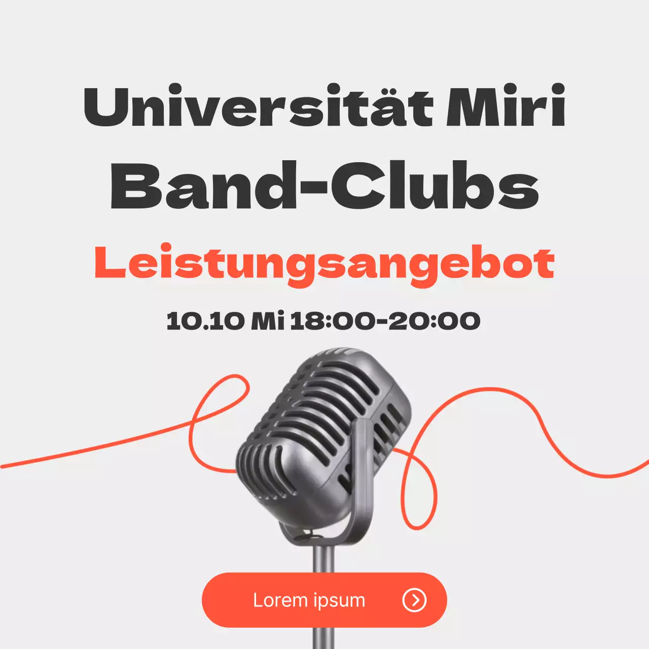 Rotes, leistungsorientiertes Clubfestival-Programm