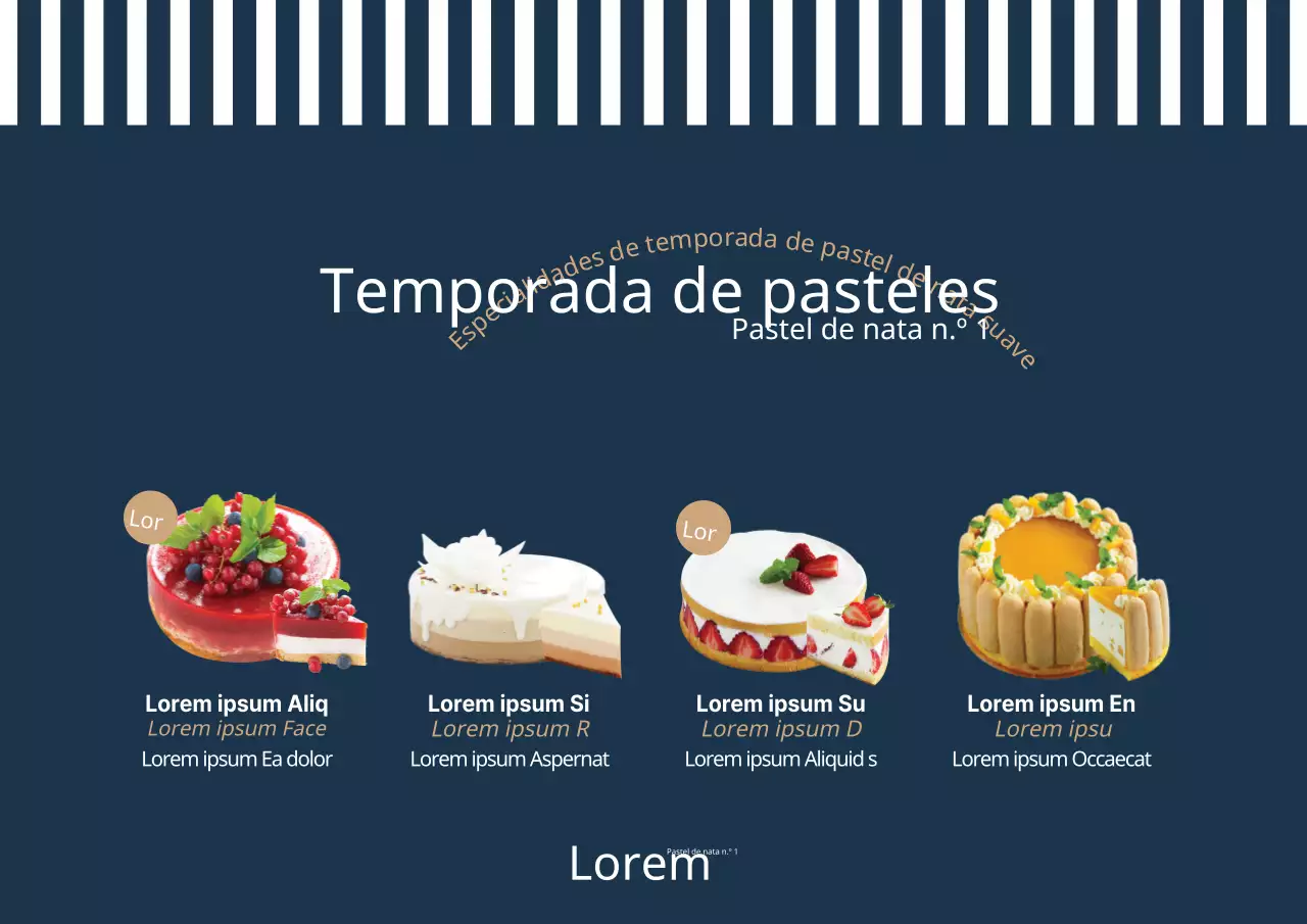 Tartas especiales