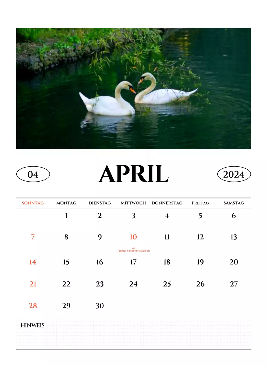 Wandkalender im einfachen Stil mit schwarz-weißer emotionaler Reisefotografie