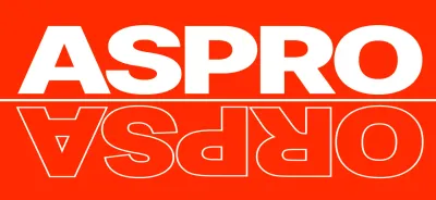 Design branché et élégant avec le logo et le menu d'un café en rouge et blanc.