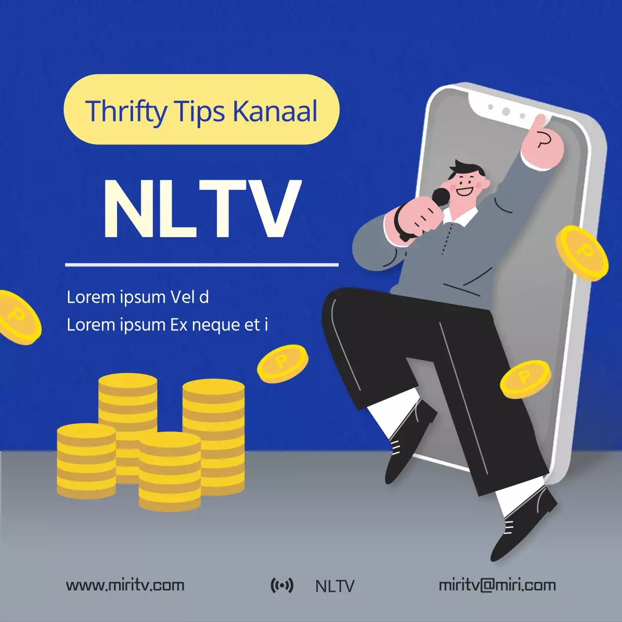 Blue and Yellow's College Life AppTech Tips kanaal beschrijvinga