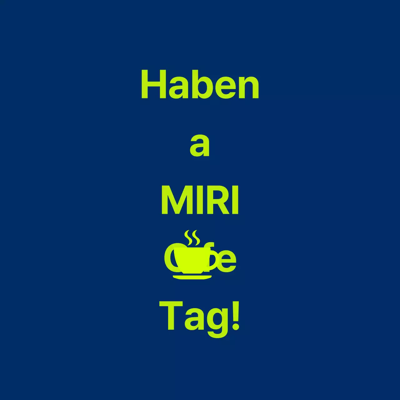 Cafe Ballette auf marineblauem Hintergrund