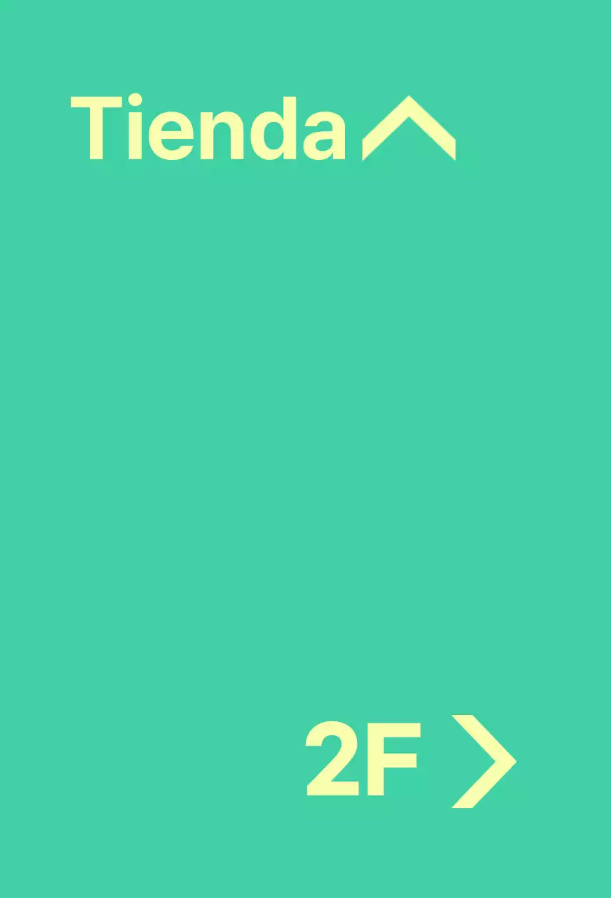 Balsa menta y amarilla con instrucciones de ubicación