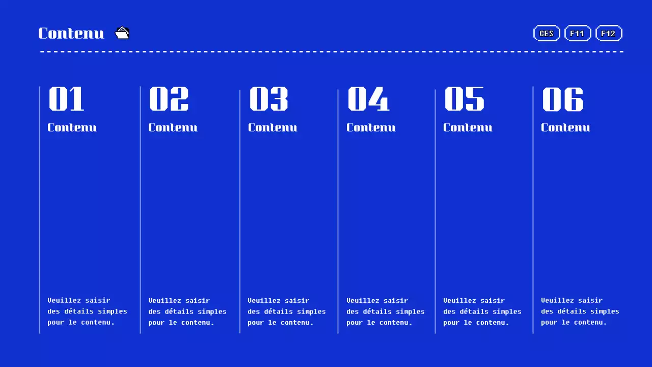 Présentation du portefeuille en bleu et jaune