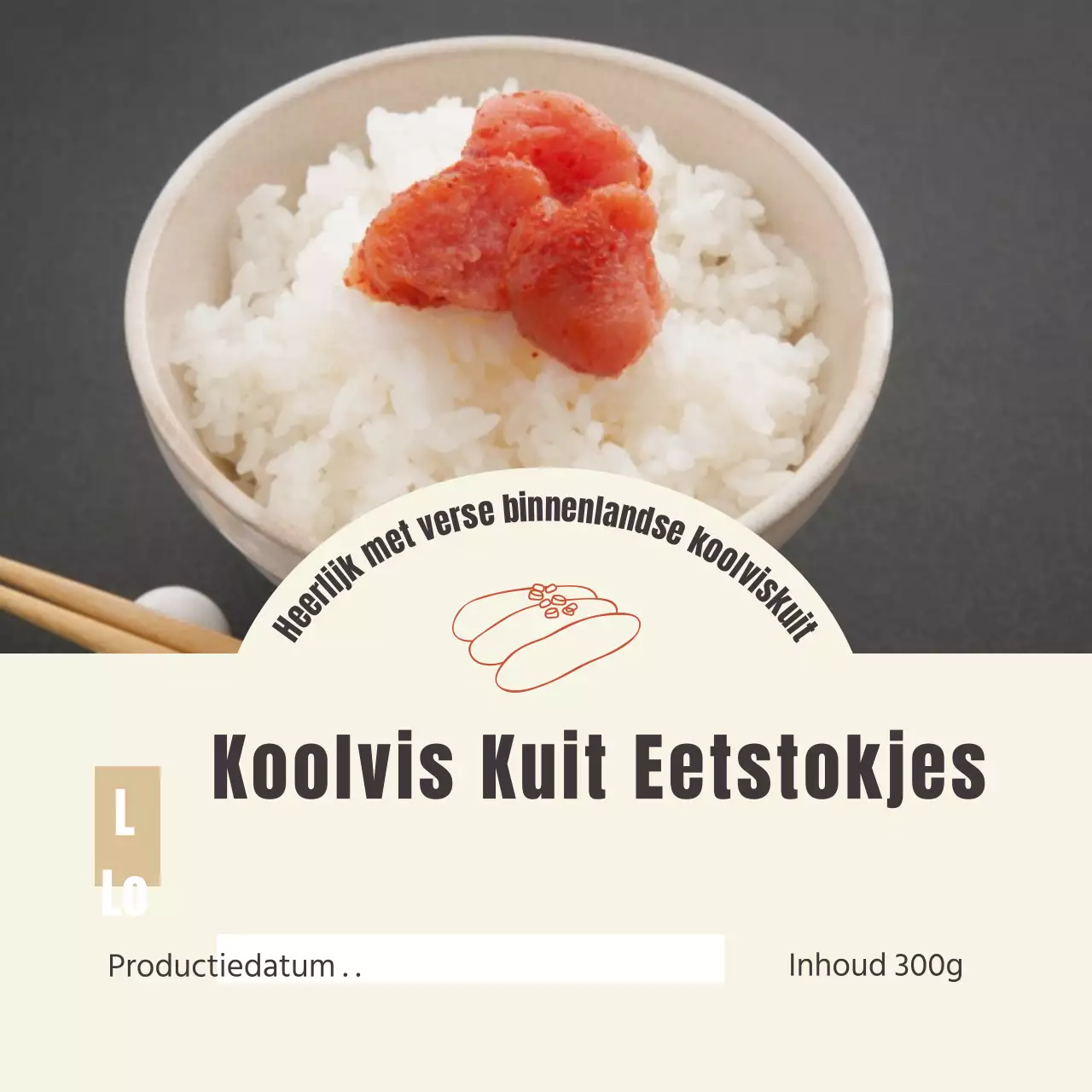 Koolvis Kuit Eetstokjes