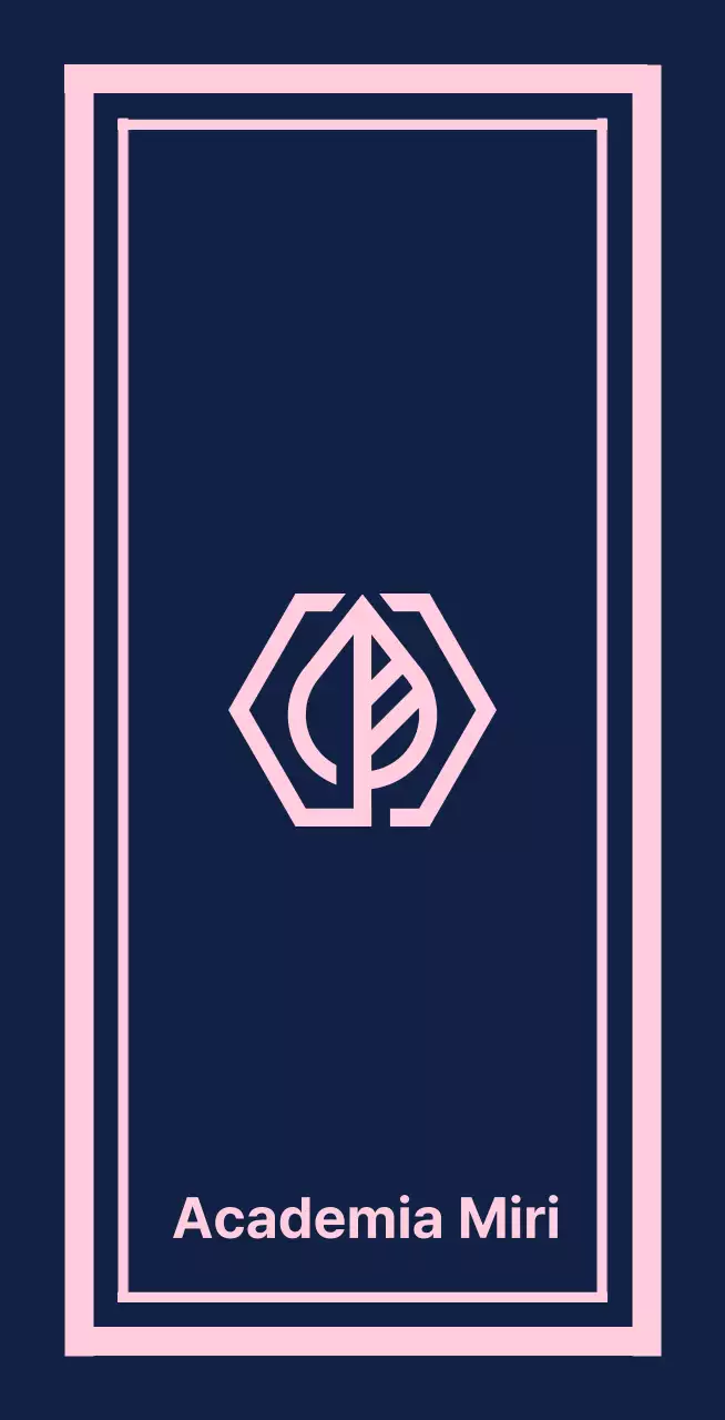 Gakuen Academy Valkyrie sobre fondo azul marino con borde rosa