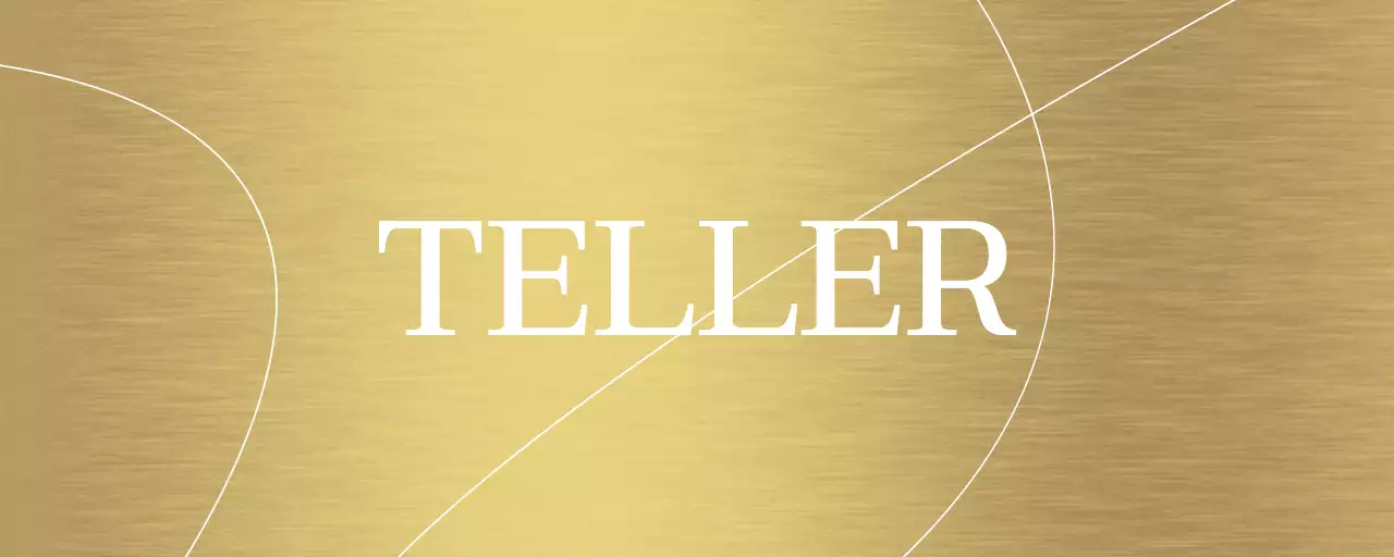 Plaatsnaam kledingwinkel met witte, geaccentueerde gebogen lijnen