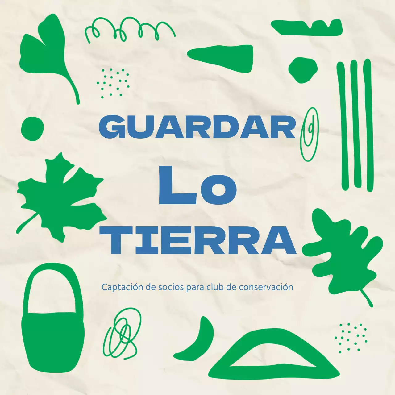 Green and cute, promoción de organizaciones medioambientales