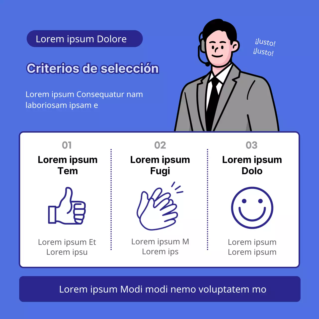 Convocatoria del concurso de eslóganes sobre el tema de la caja azul y blanca