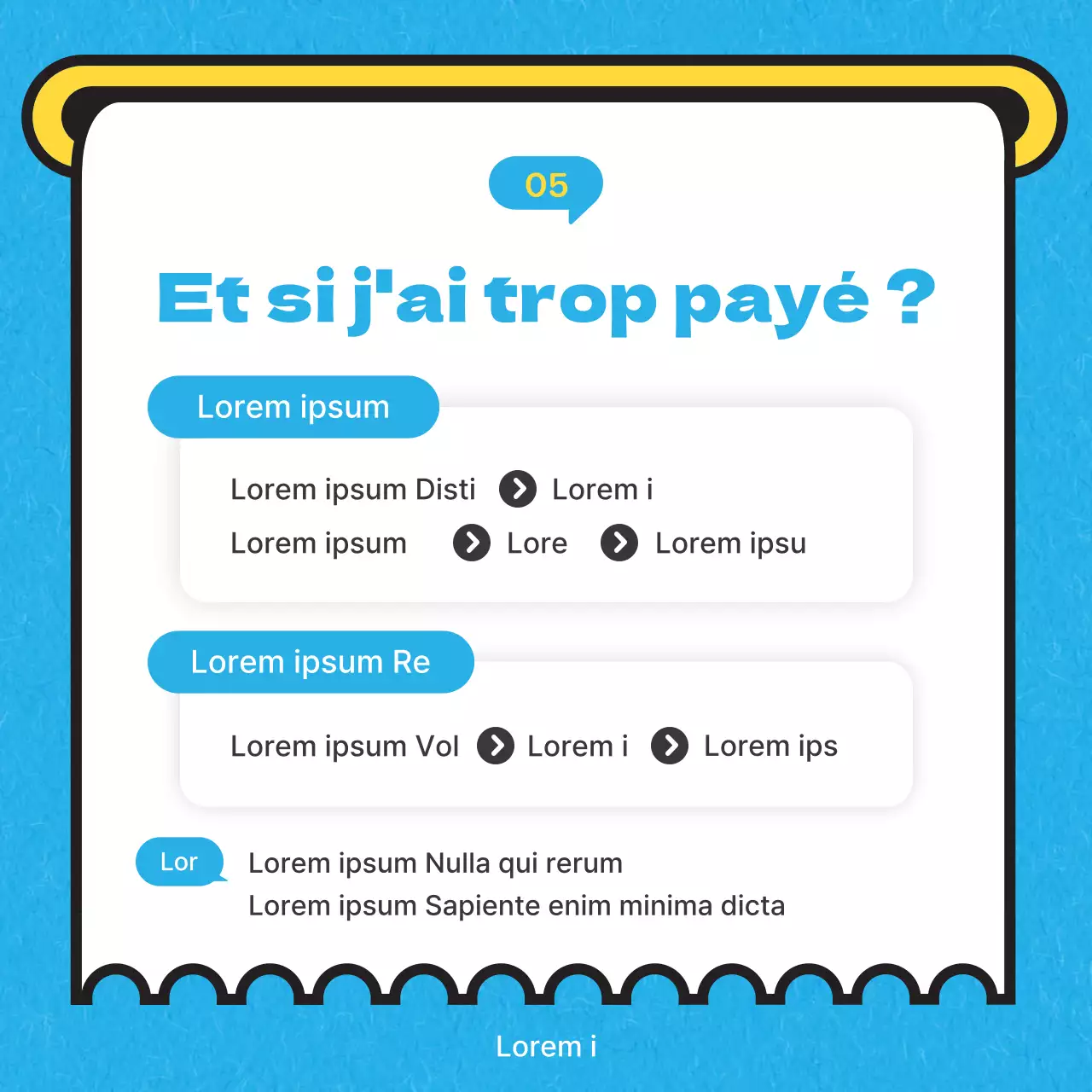 Illustration bleu ciel de la carte des impôts locauxNews