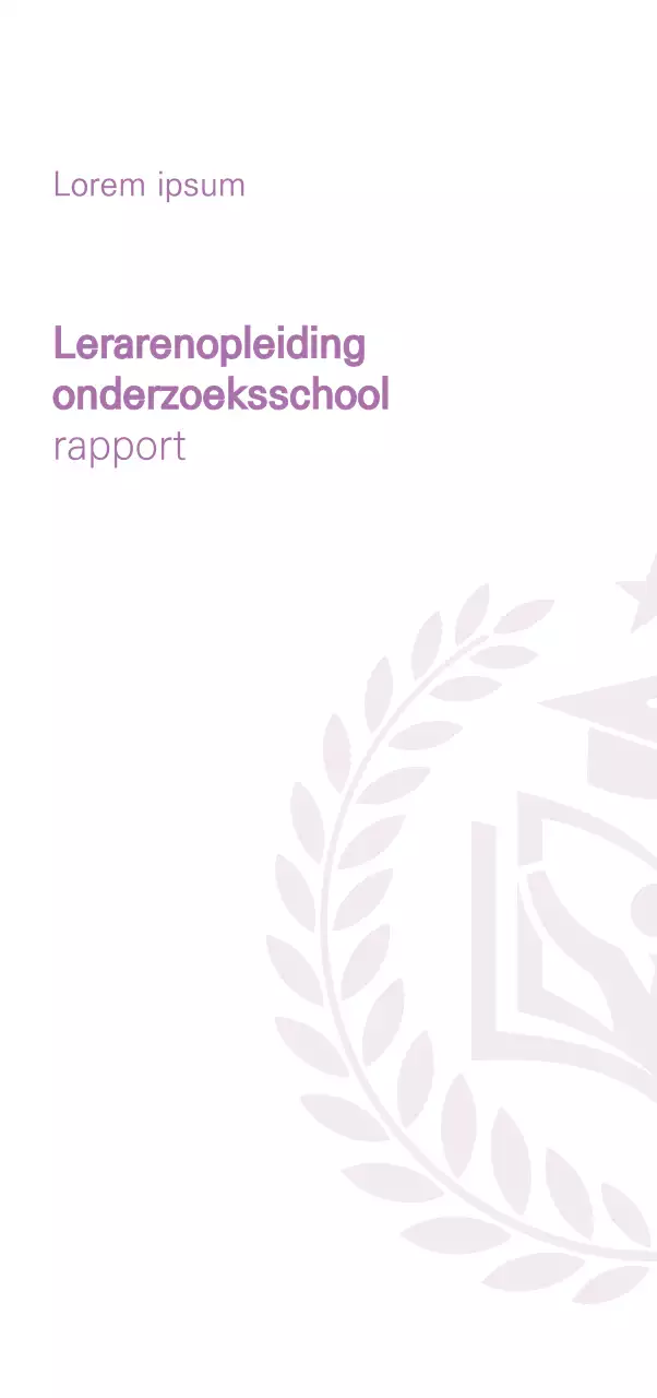 Rapporten met je logo op een witte achtergrond