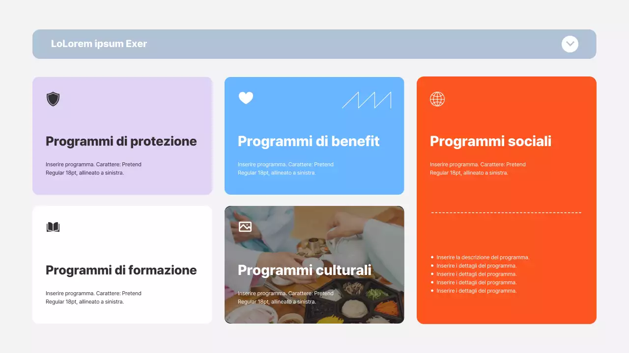 Rapporto di laboratorio con cornici blu e arancioni