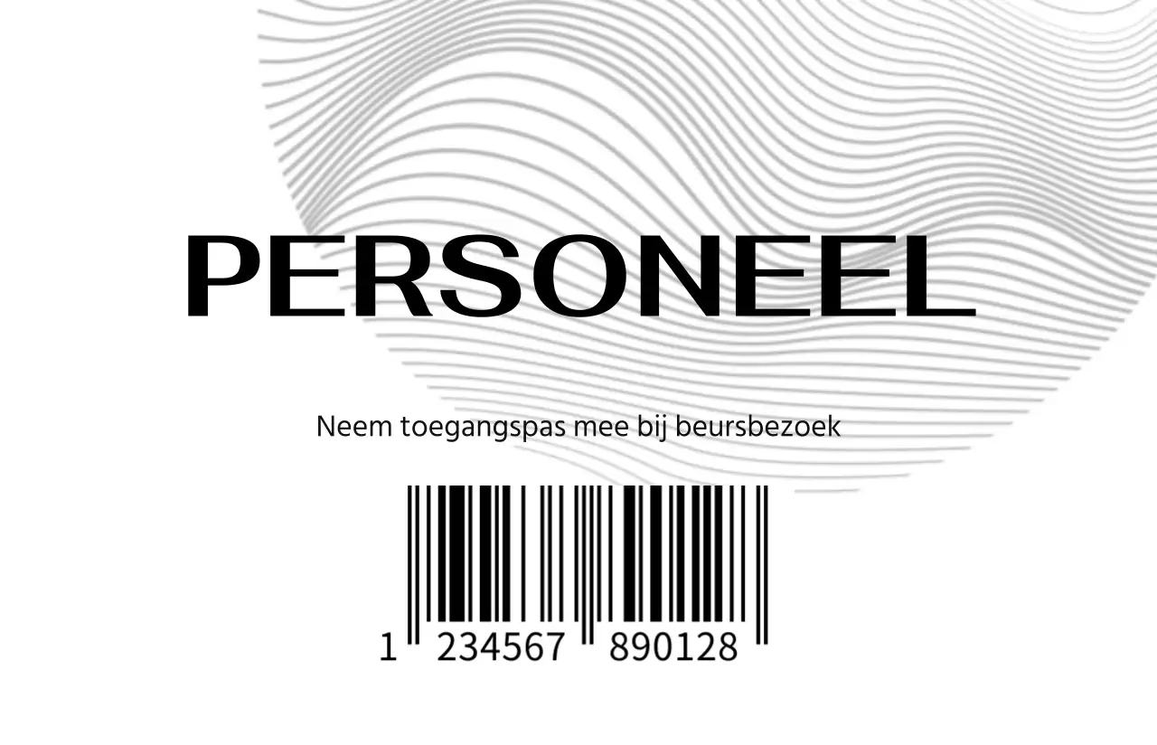 Evenementenorganisatoren met een designfocus op lijnen en vormen