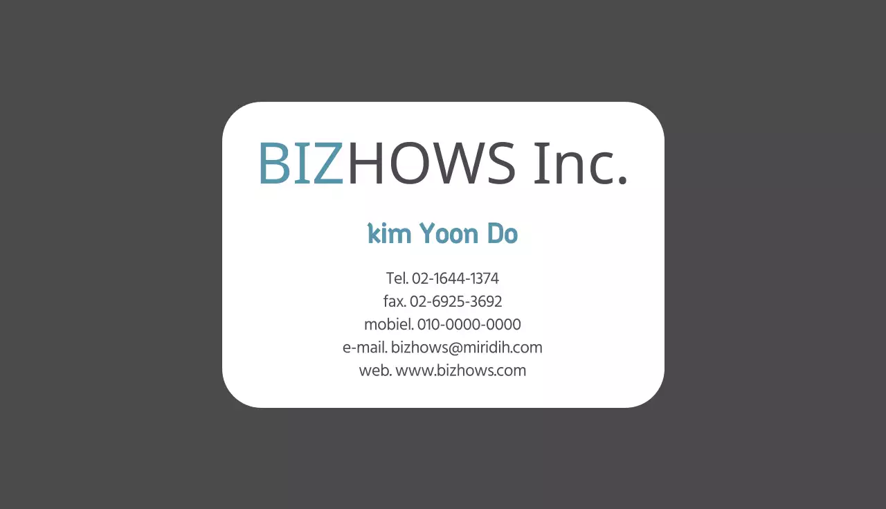 Visitekaartjes met foto