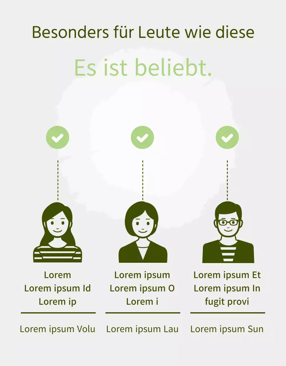 Produktbeschreibung des Blumenkohlhofs mit einer hellgrünen Aquarellfarbe