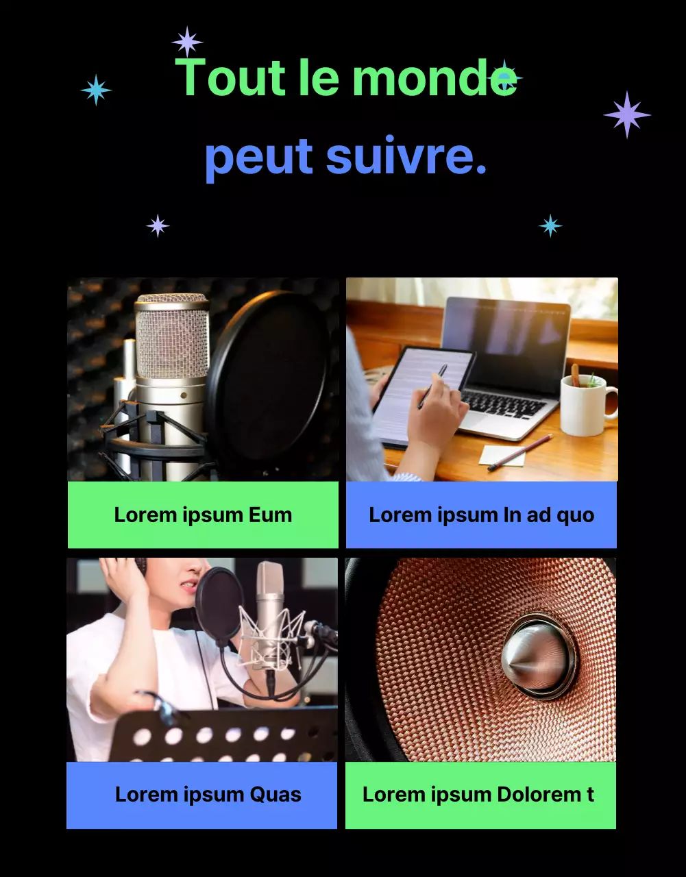 Magnifique leçon de chant aux accents de chartreuse