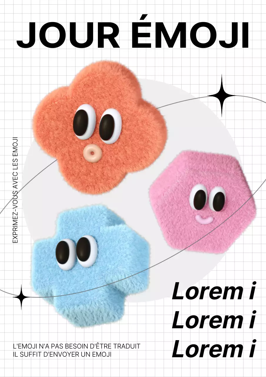 Guide des emoji 3D colorés et mignons