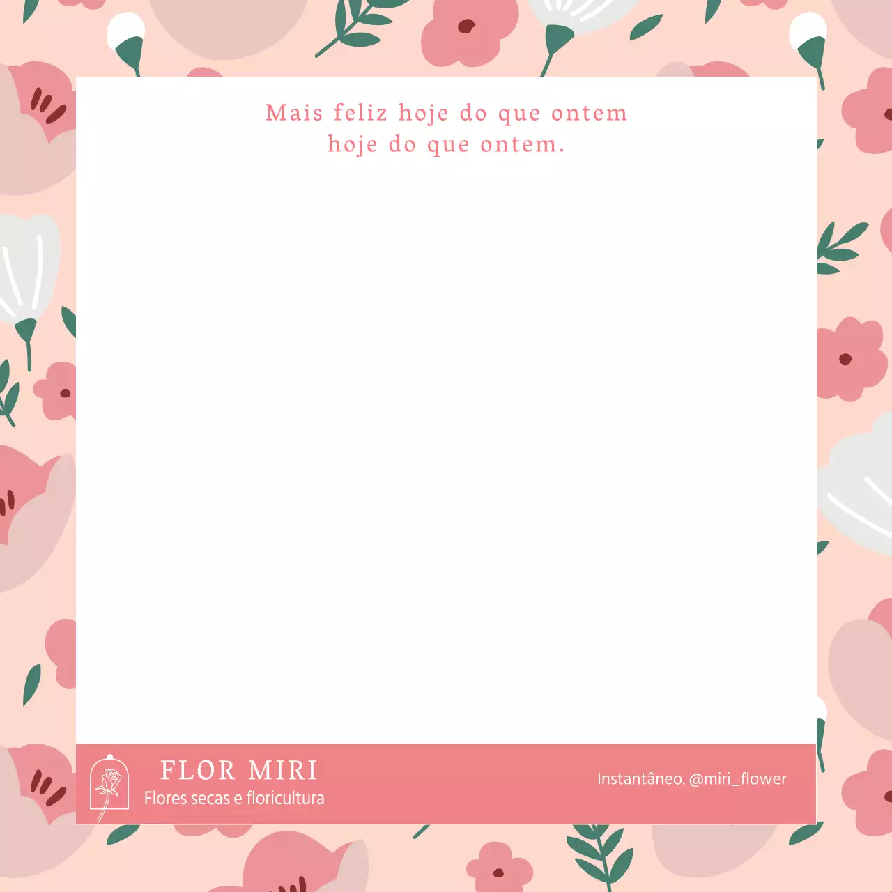 Mochi Memoji_padrão de flores_rosa