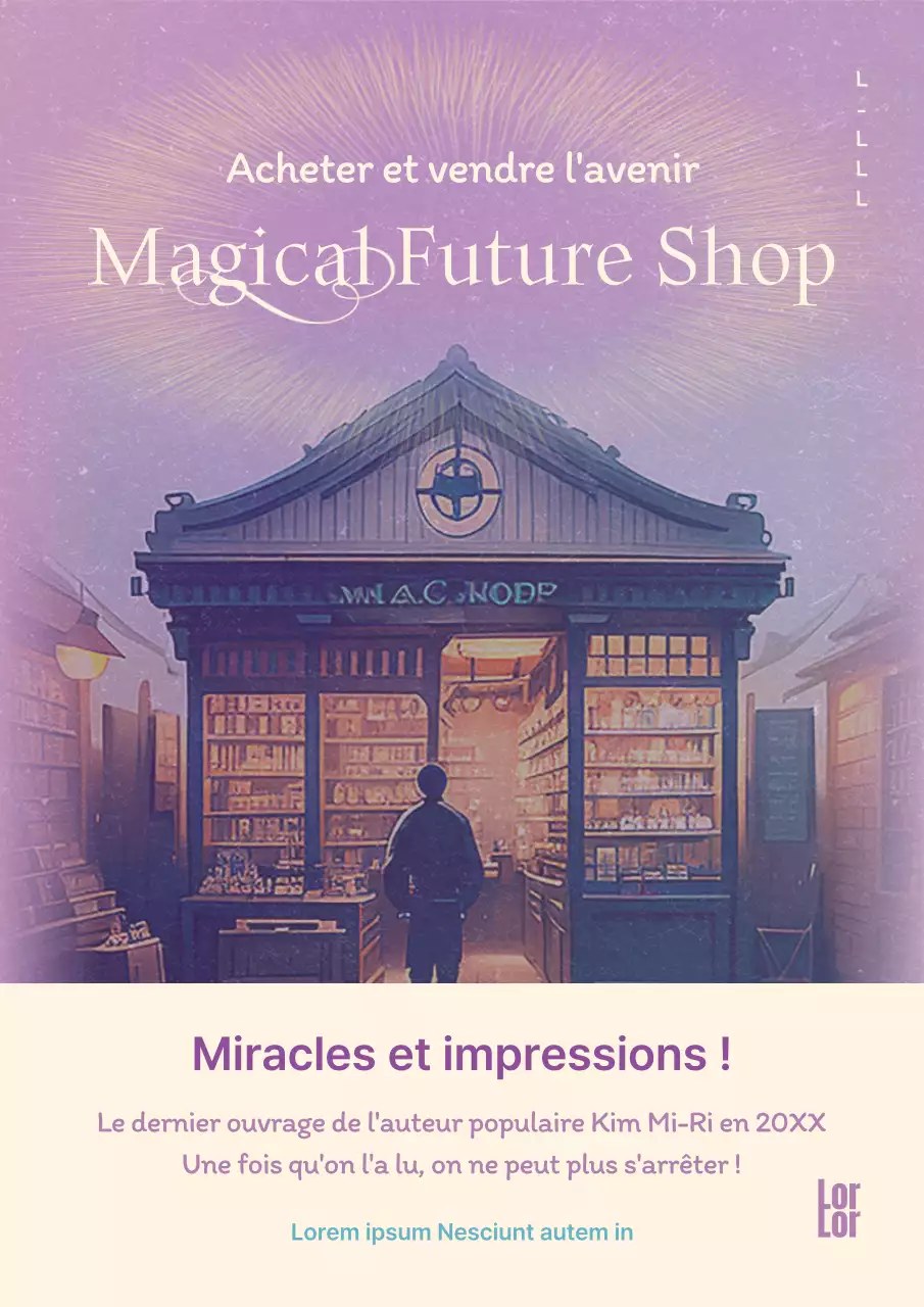 Un roman mystique sur fond violet