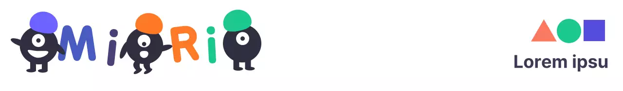 Niedliches, farbenfrohes und einfaches illustriertes Logo zur Förderung der englischen Sprachschule