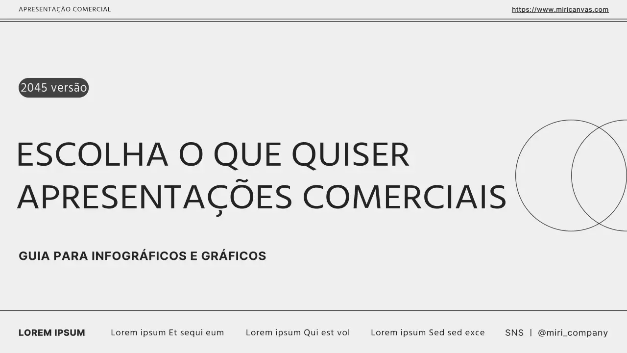 Monótono cinzento e preto para uma apresentação comercial simples