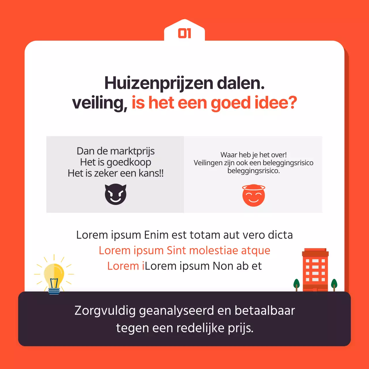 Veelkleurig veilingbeleggingsobject