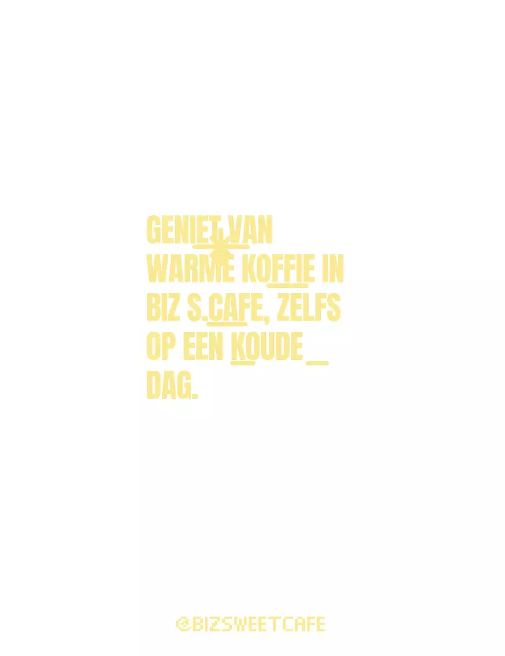 Slagroom met konijntje in een schattige gele beker voor Cafegoods