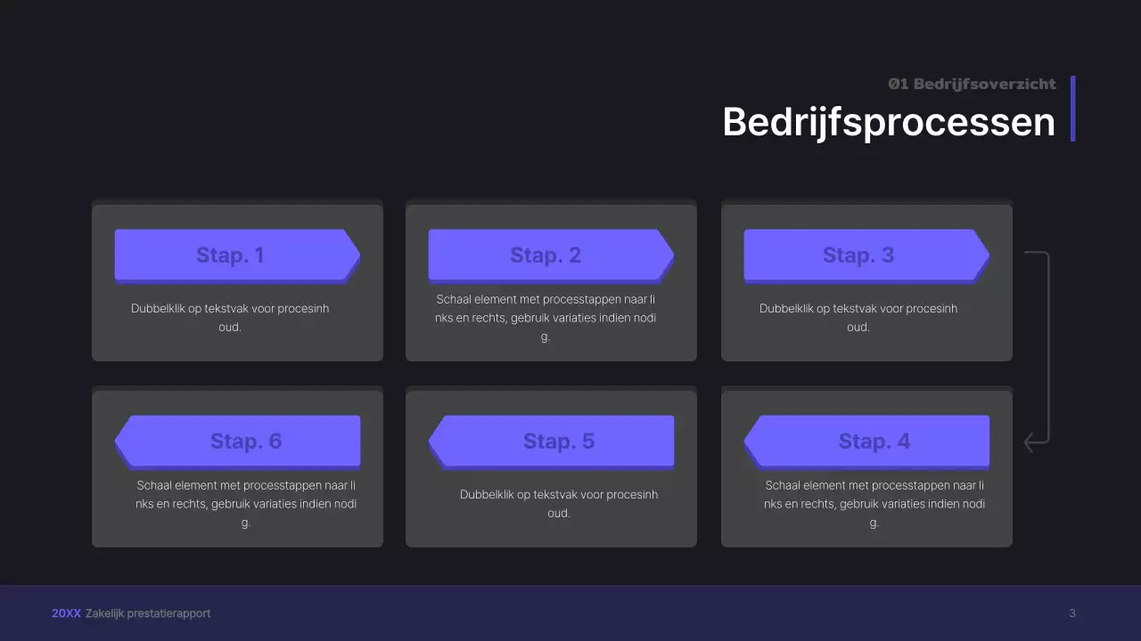 Paarse, driedimensionale UI-concept zakelijke presentatie kit