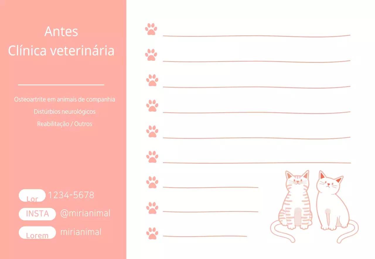 Clínicas veterinárias