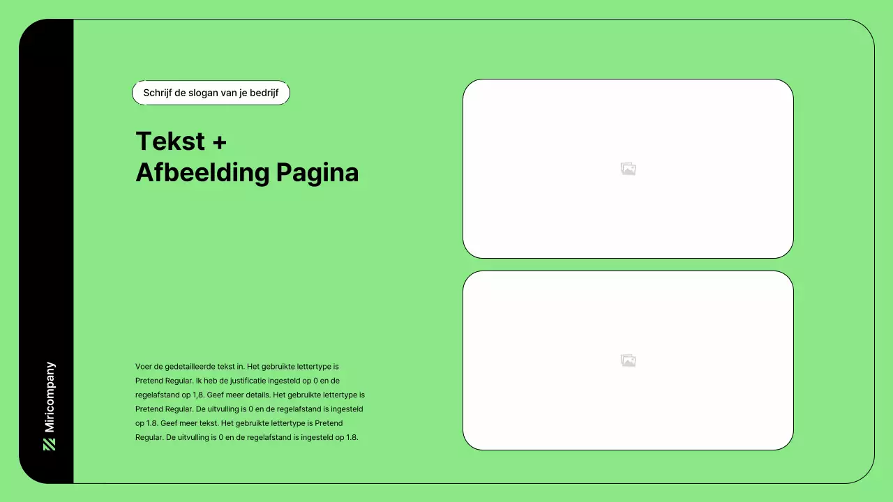 Zakelijke illustratie met eenvoudige lijnen in groen