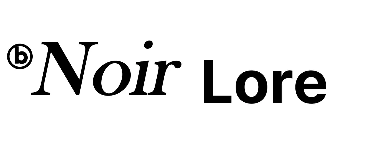 Logo simple et élégant avec variation de texte en noir