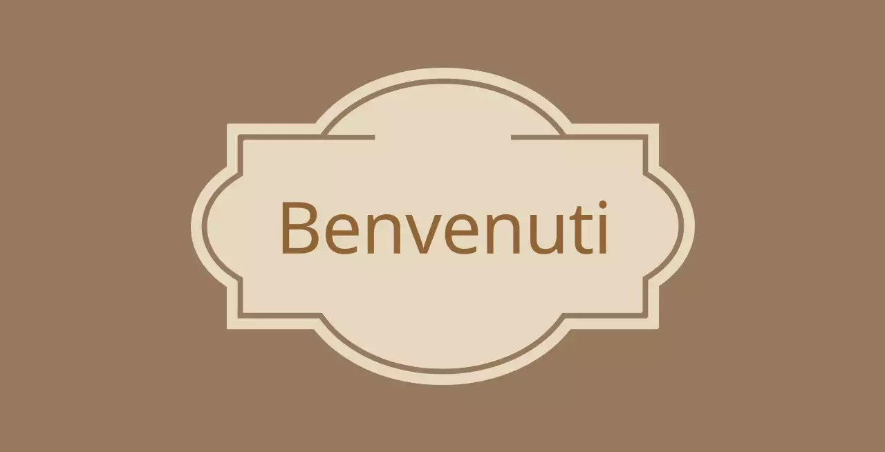 Cartello di benvenuto con etichette Hotel Valeant