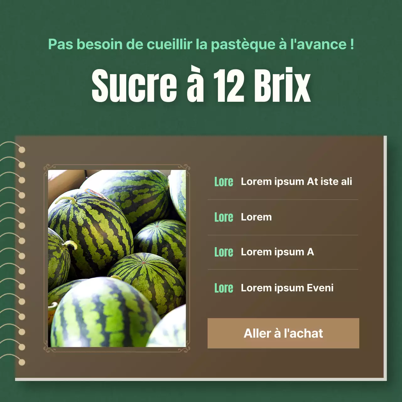 Conseils pour choisir une pastèque tropicale rouge et verte expliqués
