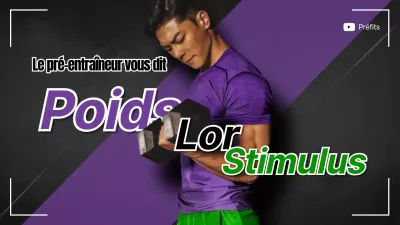 Guide d'entraînement de l'entraîneur violet et vert