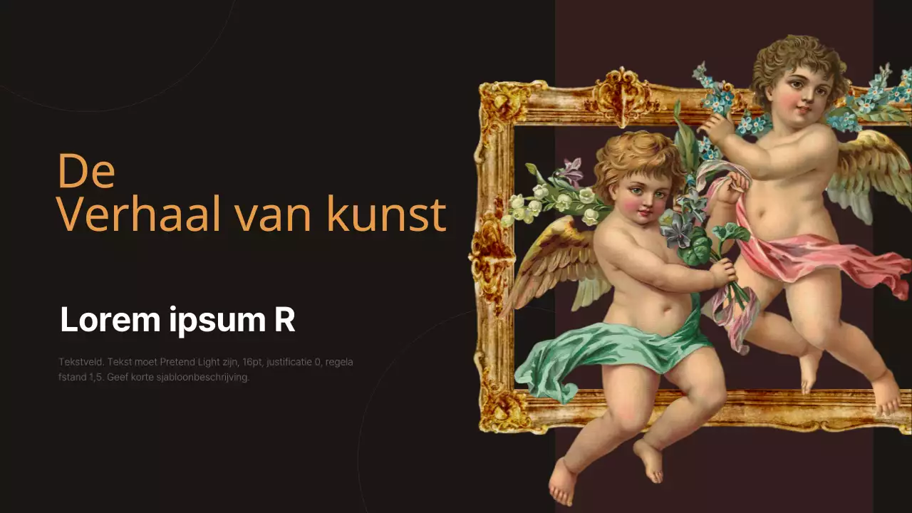 Infographic antiek meesterwerk in zwart en bruin