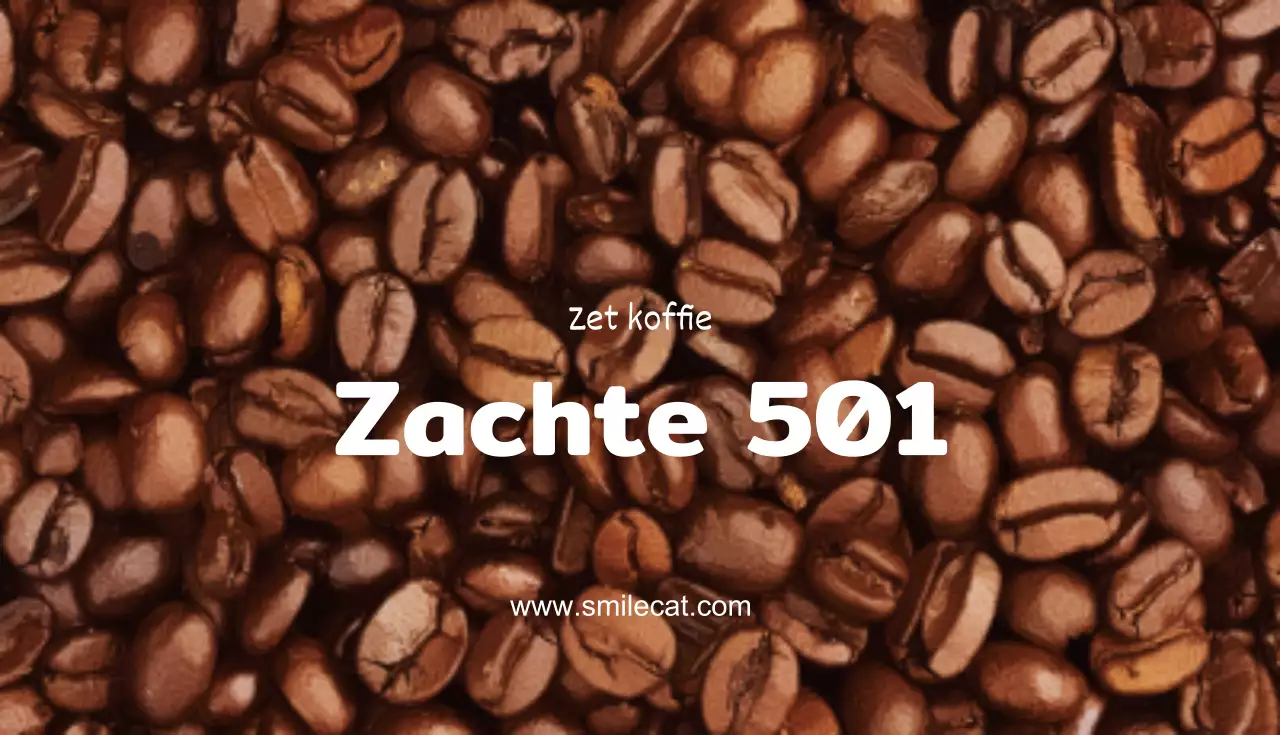 Koffiebarista visitekaartje met een beige foto van bonen