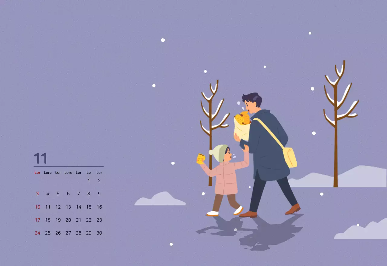 Mehrfarbige Familie Illustration Konzept