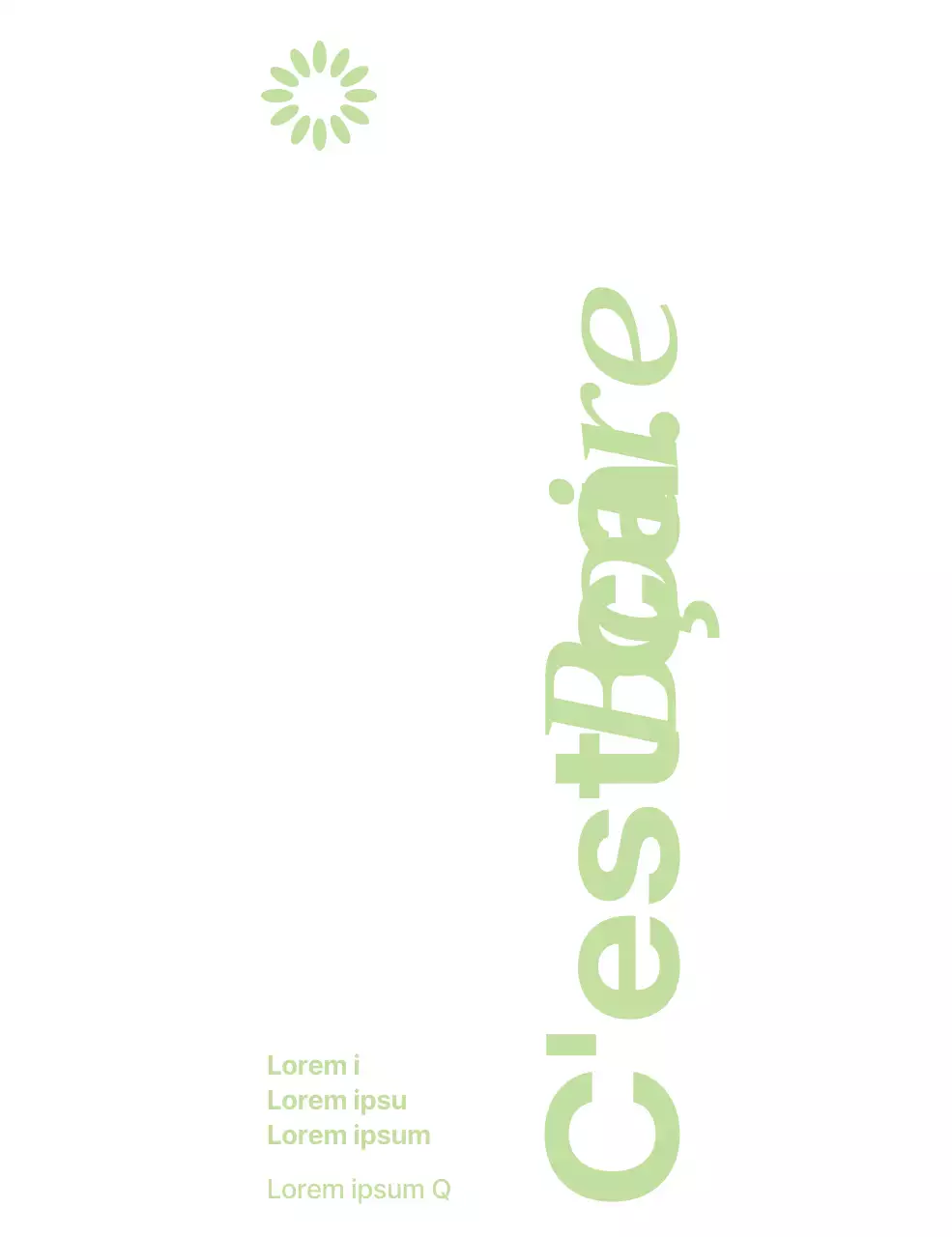 Conception avec le libellé de la campagne "Buvez de l'eau" et les logos du secteur public en chartreuse.