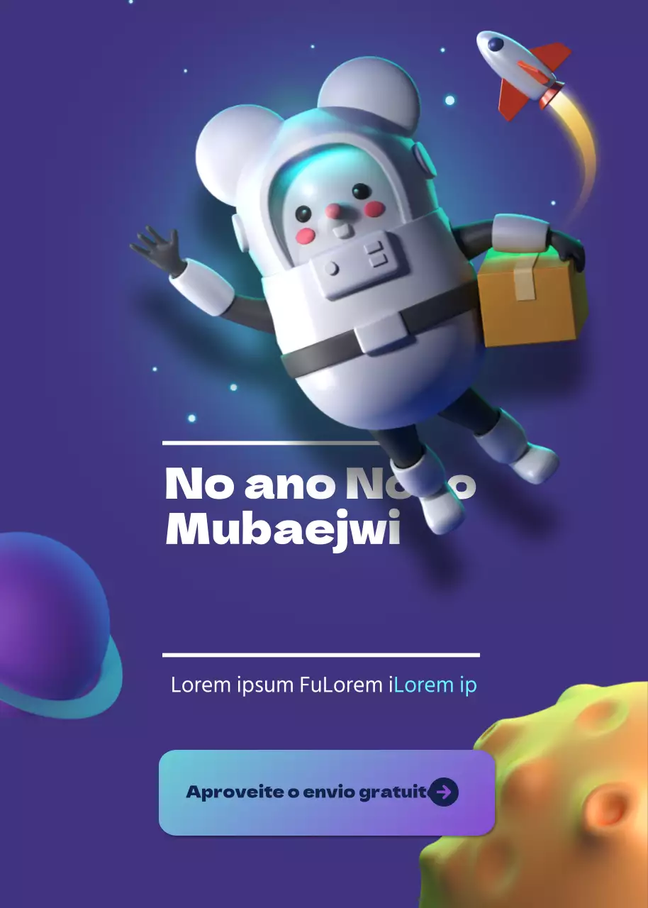 Envio gratuito para o Ano Novo