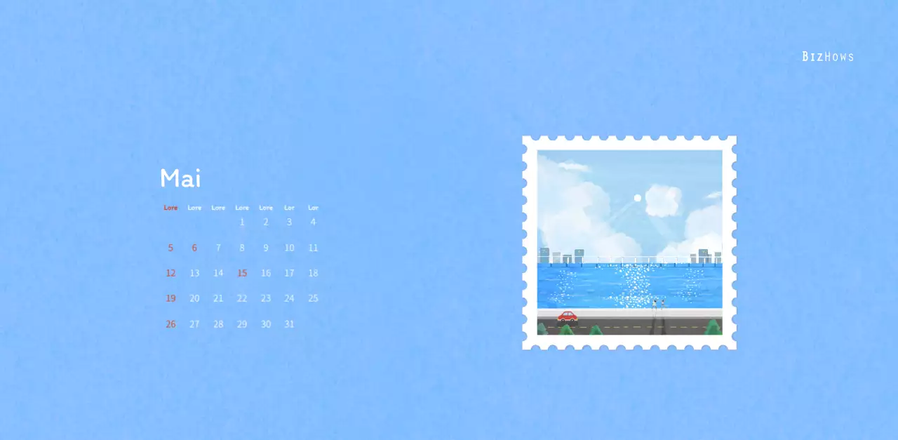 Illustrations de timbres avec un concept chaleureux