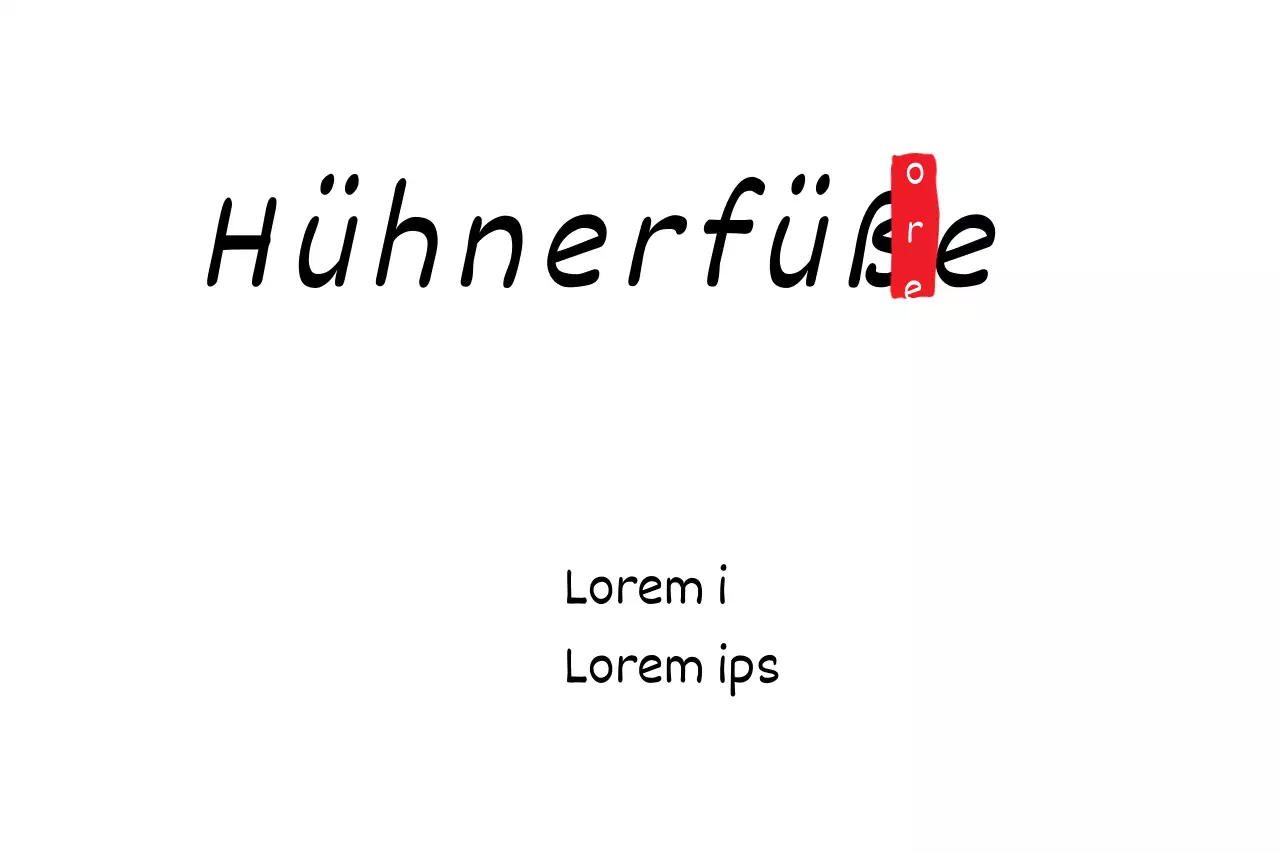 Hühnerfüße