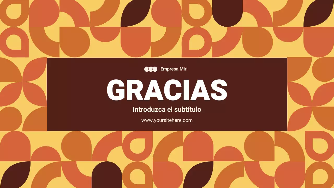 resumen naranja documento de marketing