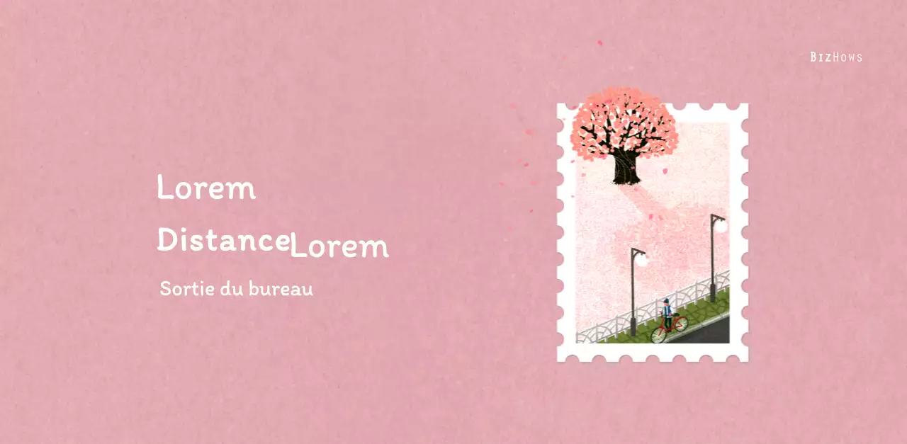 Illustrations de timbres avec un concept chaleureux